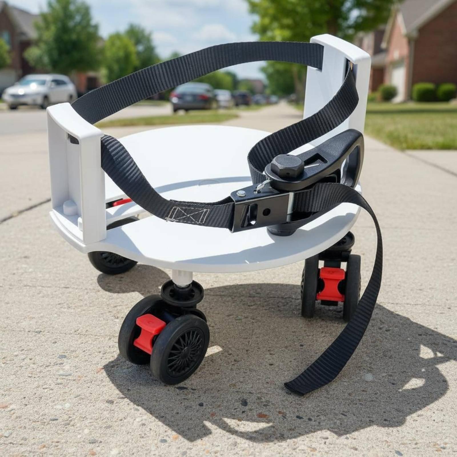 Golf Bag Stand Cart - حامل معدات الجولف المحمول مع عجلات