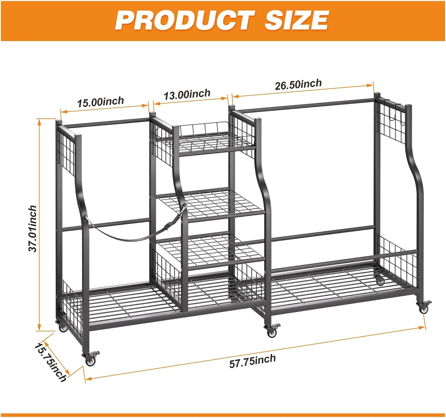 حامل حقيبة الجولف للتخزين، منظ - مراجعة Golf Equipment Organizer For Garage وسعره