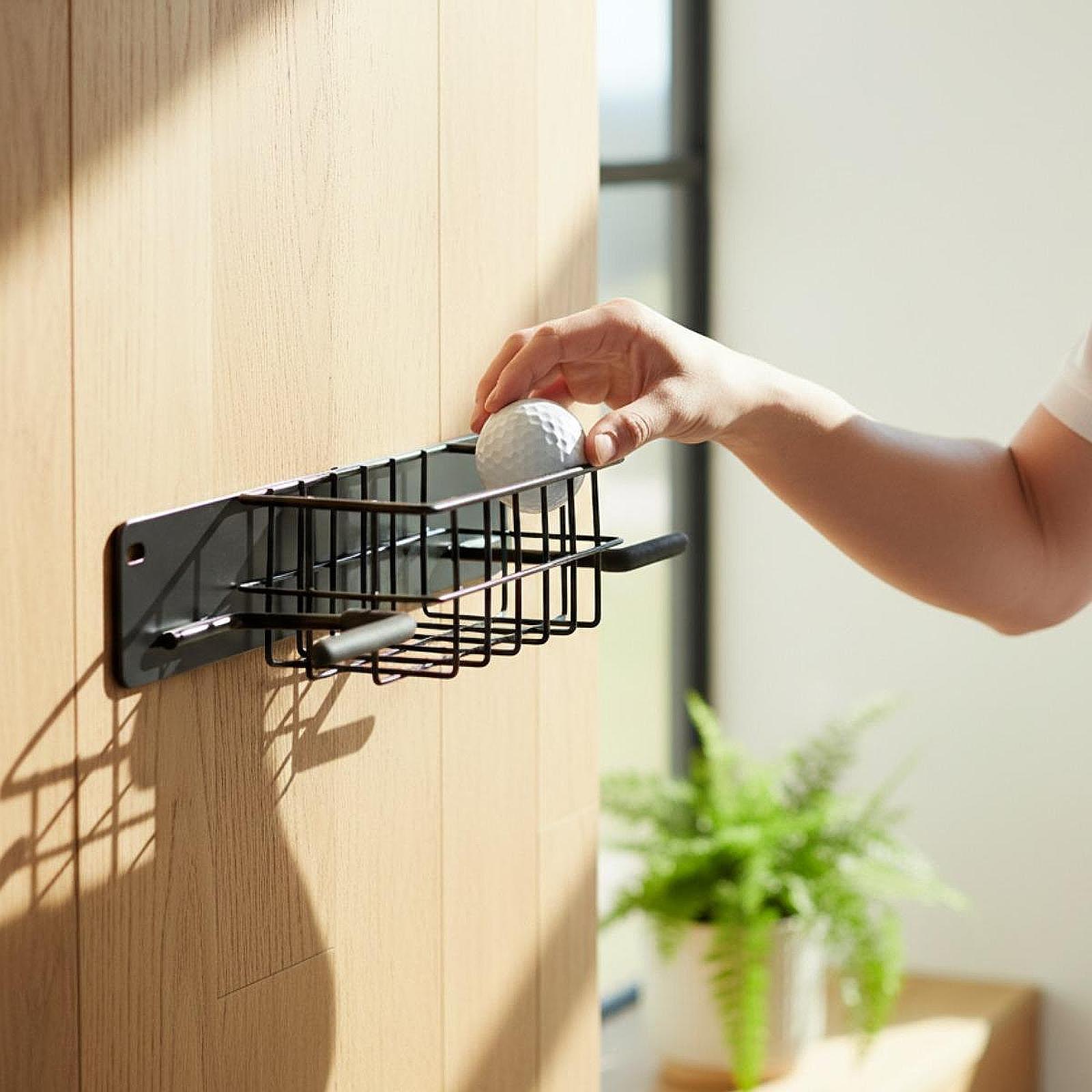 حامل جداري لتوفير المساحة لمعد - مراجعة Golf Equipment Organizer For Garage وسعره
