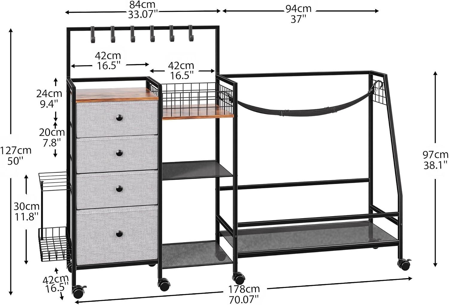 رف تخزين كبير الحجم لحقائب الج - مراجعة Golf Equipment Organizer For Garage وسعره