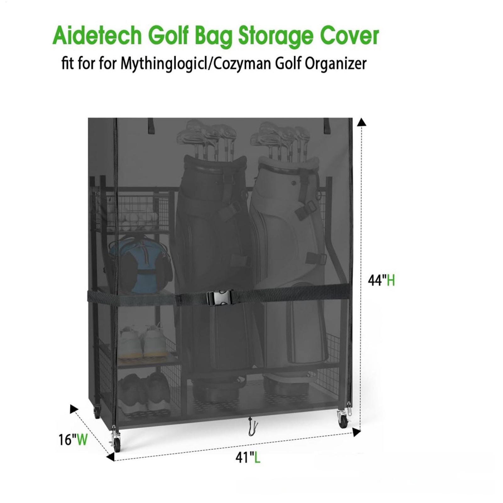 أغطية حامل حقيبة الجولف من أكس - مراجعة Golf Equipment Organizer For Garage وسعره