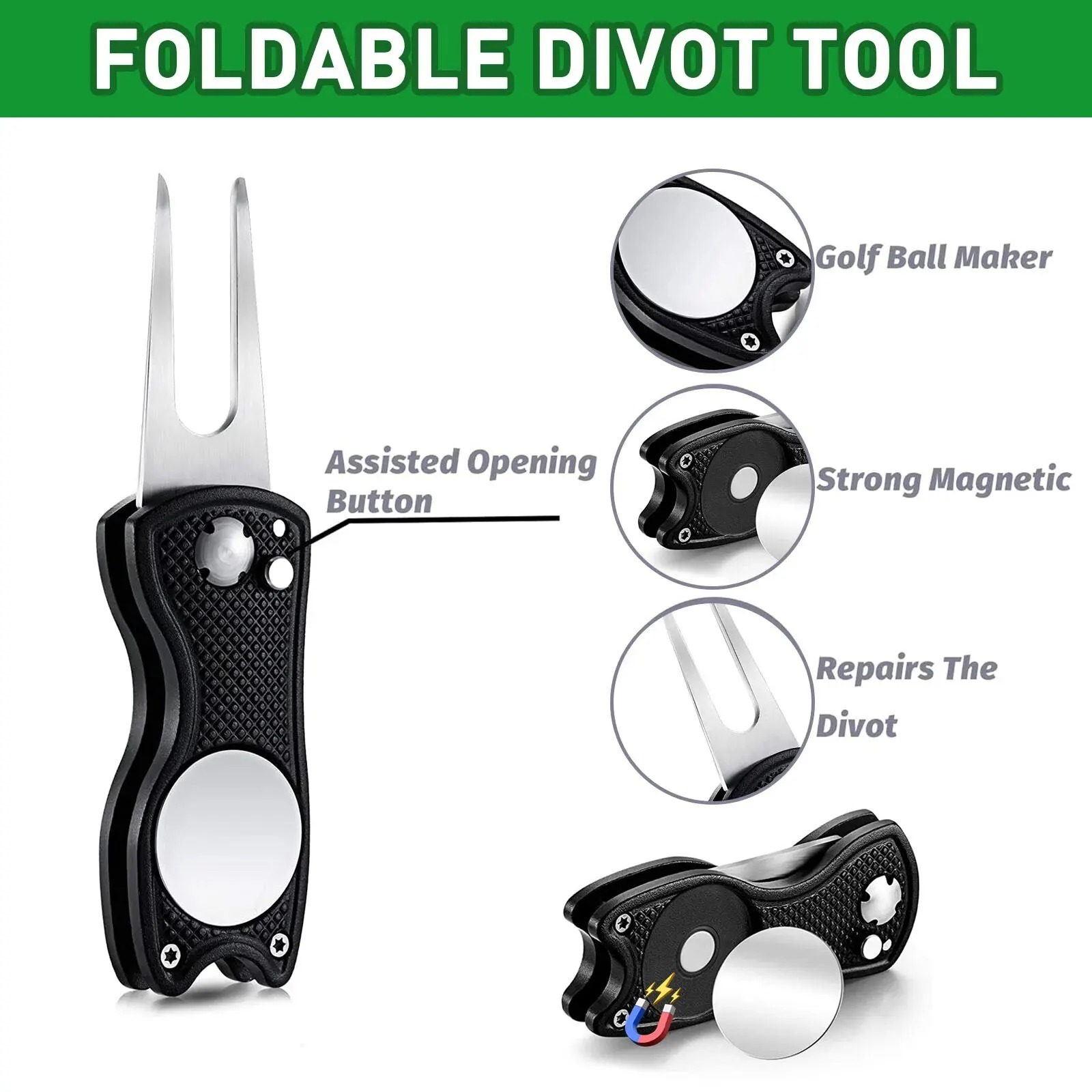 مجموعة كاملة لفرشاة نادي الجول - مراجعة Golf Equipment Set وسعره