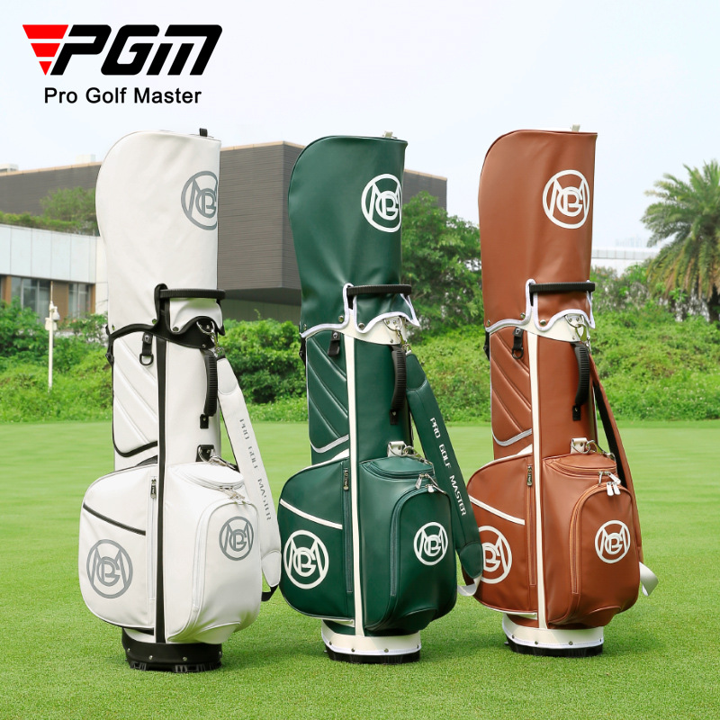 حقيبة جولف كبيرة السعة من Pgm، - مراجعة Golf Bag Stand Cart وسعره