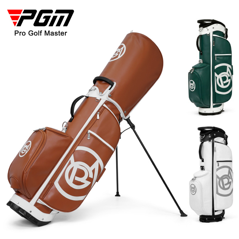حقيبة جولف كبيرة السعة من Pgm، - مراجعة Golf Bag Stand Cart وسعره