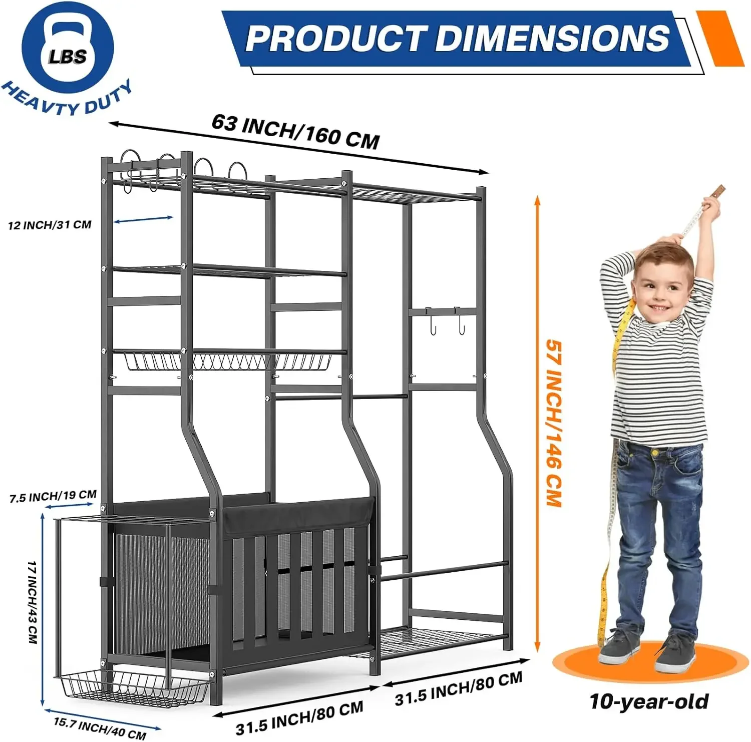 منظم معدات رياضية متين للجراج، - مراجعة Golf Equipment Organizer For Garage وسعره